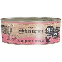 Wiejska Zagroda Adult Canned Lamb with Krill 85 g отзывы на Scer.ru